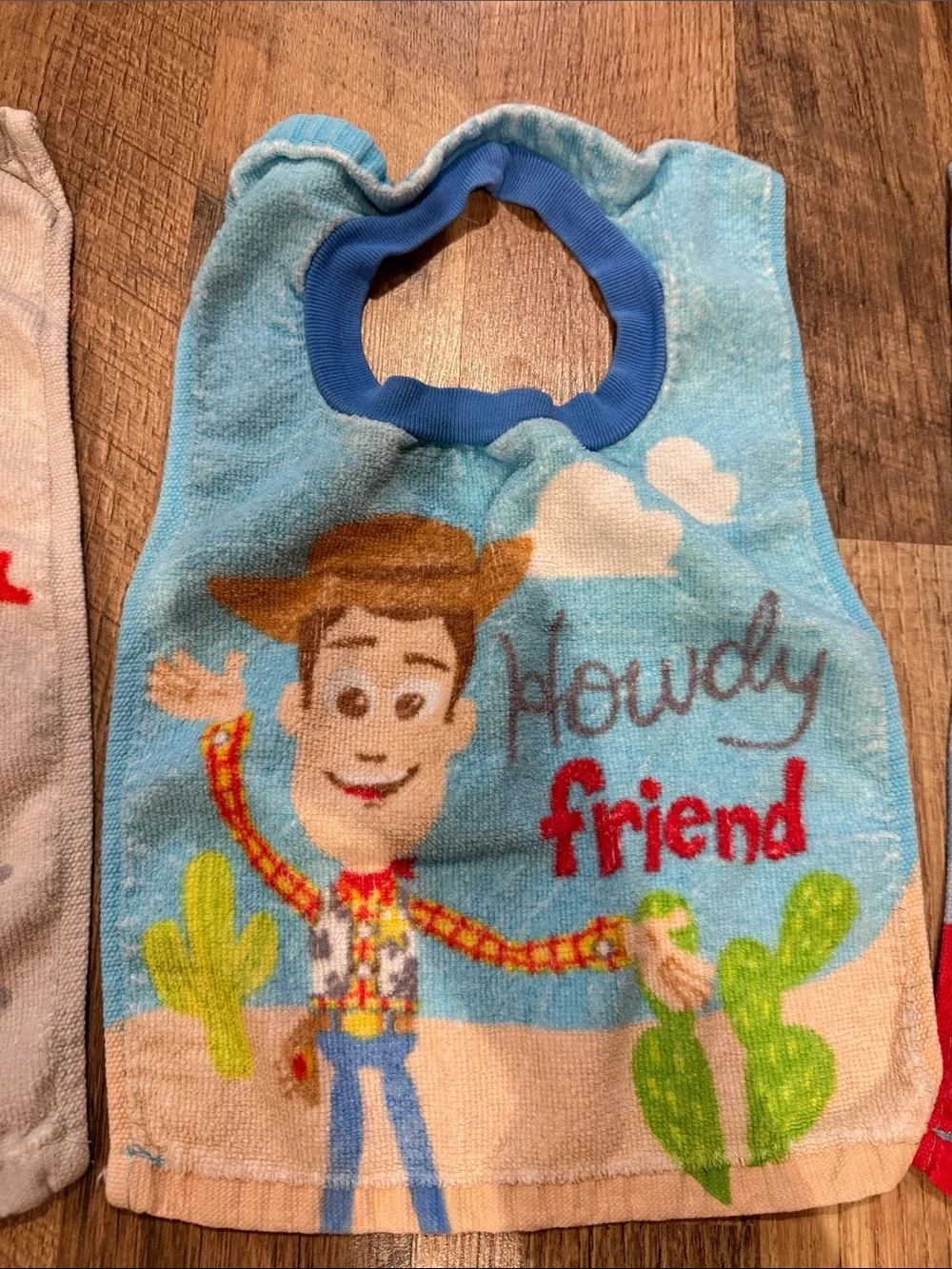 Disney Mickey Mouse Spidey and Toy Story Bib Set